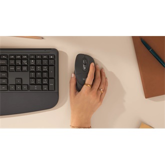 Logitech Signature Comfort Plus Combo MK880 Bluetooth magyar membrán billentyűzet + egér szürke