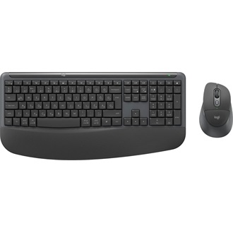 Logitech Signature Comfort Plus Combo MK880 Bluetooth magyar membrán billentyűzet + egér szürke
