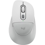 Logitech Signature Comfort Plus M850L optikai vezeték nélküli egér fehér (Off-white)