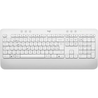 Logitech Signature K650 Bluetooth / vezeték nélküli magyar membrán billentyűzet fehér (Off-White)