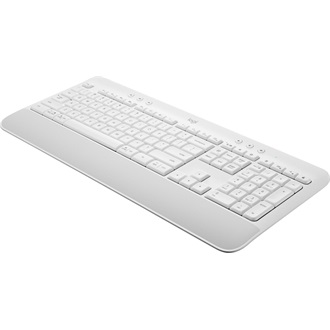 Logitech Signature K650 Bluetooth / vezeték nélküli magyar membrán billentyűzet fehér (Off-White)