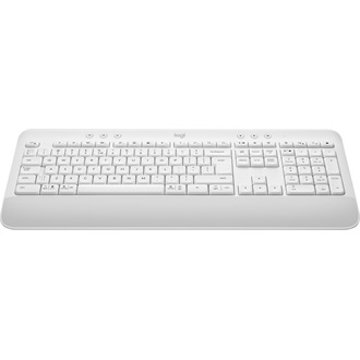 Logitech Signature K650 Bluetooth / vezeték nélküli magyar membrán billentyűzet fehér (Off-White)