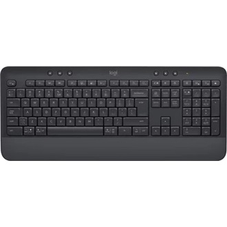 Logitech Signature K650 Bluetooth / vezeték nélküli magyar membrán billentyűzet szürke