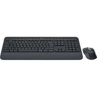Logitech Signature MK650 Combo for Business Bluetooth / vezeték nélküli angol (US) membrán billentyűzet + egér szürke