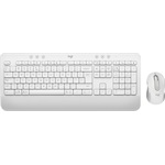 Logitech Signature MK650 Combo for Business Bluetooth / vezeték nélküli magyar membrán billentyűzet + egér fehér (Off-Wh