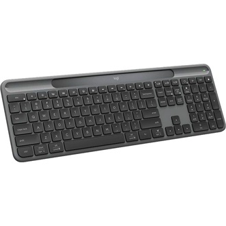 Logitech Signature Slim Solar+ K980 Bluetooth angol (US) membrán billentyűzet szürke