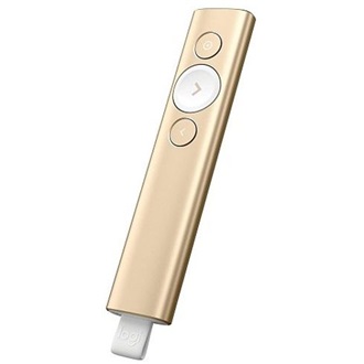 Logitech Spotlight Bluetooth / vezeték nélküli presenter arany