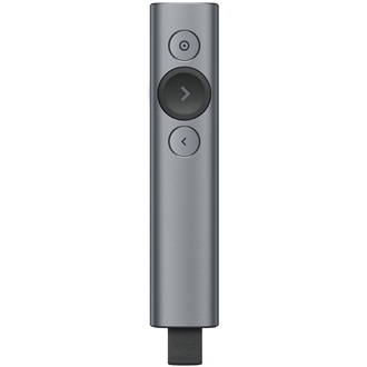 Logitech Spotlight Bluetooth / vezeték nélküli presenter szürke