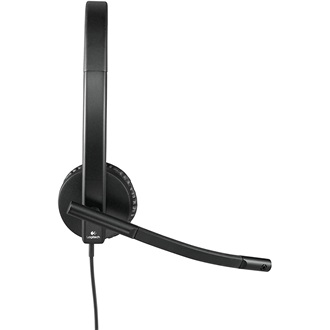 Logitech H570e fejhallgató headset fekete