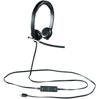 Logitech H650e fejhallgató headset fekete