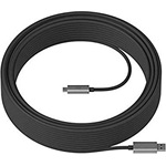 Logitech Video Conferencing Strong Optical USB-A 3.2 Gen2 -> USB-C 3.2 Gen2 M/M adatkábel 10m fekete