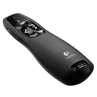 Logitech R400 vezeték nélküli Presenter fekete