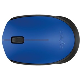 Logitech M171 optikai vezeték nélküli egér kék