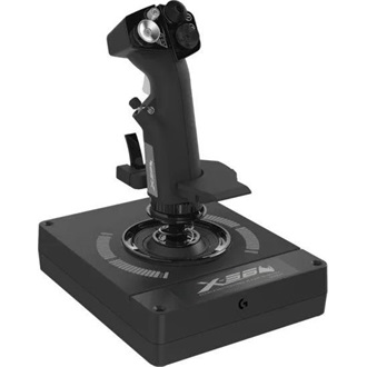 Logitech X56 H.O.T.A.S. USB-A joystick + gázkar játékvezérlő fekete