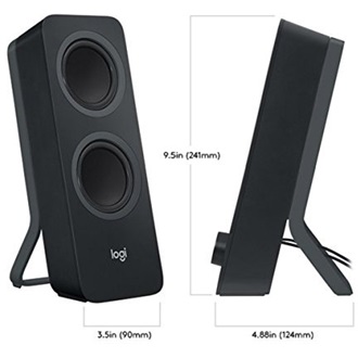 Logitech Z207 hangszóró fekete