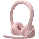 Logitech Zone 300 fejhallgató headset rózsaszín