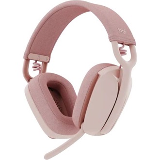 Logitech Zone Vibe 100 fejhallgató headset rózsaszín