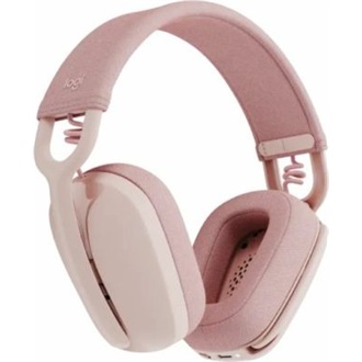 Logitech Zone Vibe 100 fejhallgató headset rózsaszín