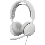 Logitech Zone Wired 2 fülhallgató headset fehér