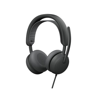 Logitech Zone Wired 2 fülhallgató headset fekete