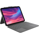 Logitech iPad (10.gen) Combo Touch tablet billentyűzet-tok szürke UK