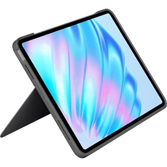 Logitech iPad Air (M2) Combo Touch 11" tablet billentyűzet-tok szürke US