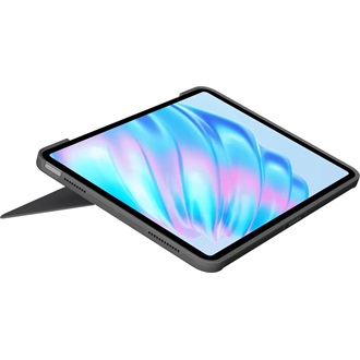 Logitech iPad Air (M2) Combo Touch 11" tablet billentyűzet-tok szürke US