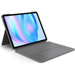 Logitech iPad Air (M2) Combo Touch 13" tablet billentyűzet-tok szürke US