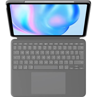 Logitech iPad Air (M2) Combo Touch 13" tablet billentyűzet-tok szürke US