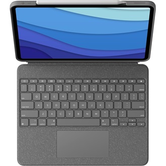 Logitech iPad Combo Touch tablet billentyűzet-tok szürke UK