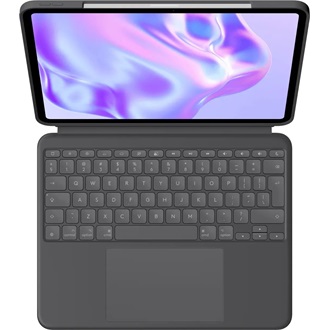 Logitech iPad Pro (M4) Combo Touch 13" tablet billentyűzet-tok szürke US