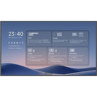 MAXHUB ND55CMB Commercial 24/7 55" ADS LED smart LFD monitor fekete