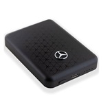 MERCEDES-BENZ vésztöltő Type-C aljzat 5000mAh, MagSafe, FEKETE