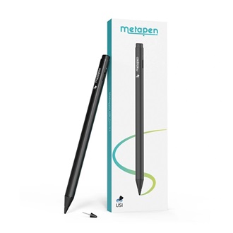 METAPEN PEN G1 érintő ceruza (aktív, mágneses, Type-C + póthegy) FEKETE