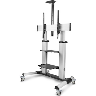 StarTech MOBILE TV CART UP TO 120 TV 220 CAP HAND CRANK HEIGHT ADJUSTMENT