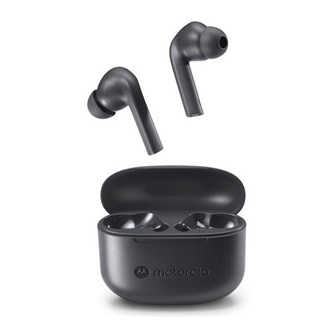 MOTOROLA BUDS 065 bluetooth fülhallgató SZTEREO (v5.3, TWS, mikrofon, zajszűrő, IPX4 + töltőtok) FEKETE
