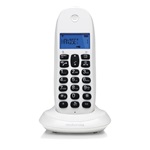 MOTOROLA C1001CB+ telefon készülék (vezeték nélküli, kijelző, DECT) FEHÉR