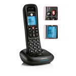 MOTOROLA CD4001 telefon készülék (vezeték nélküli, kijelző, DECT) FEKETE