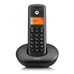 MOTOROLA E201 telefon készülék (vezeték nélküli, kijelző, DECT) FEKETE