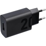 MOTOROLA hálózati töltő Type-C aljzat (20W, gyorstöltő) FEKETE