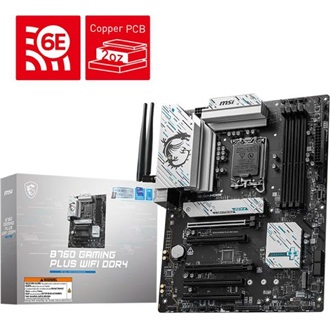 MSI B760 GAMING PLUS WIFI DDR4 desktop alaplap ATX