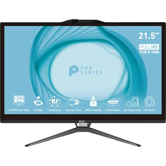 MSI Business PRO AP222T 14MA all-in-one számítógép (webcam: 1MP)