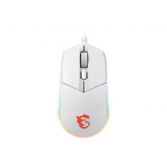 MSI CLUTCH GM11 WHITE optikai USB gaming egér fehér
