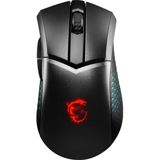 MSI CLUTCH GM51 Lightweight Wireless optikai vezeték nélküli gaming egér fekete