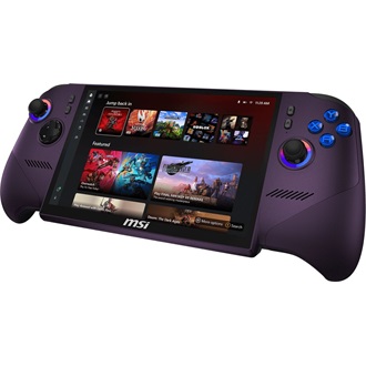MSI Claw 8 EX AI+ CG3EM Launch Pack 1024GB játékkonzol fekete-lila