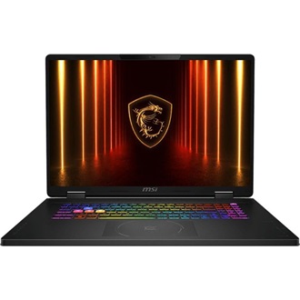 MSI Crosshair A18 HX A8WFKG gaming notebook fekete