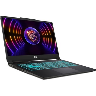MSI Cyborg 15 A13VEK gaming notebook fekete (144Hz; Translucent Black)