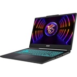 MSI Cyborg 15 A13VEK gaming notebook fekete (144Hz; Translucent Black)
