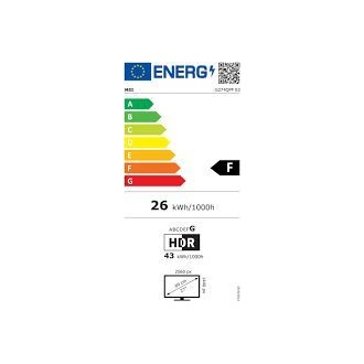 MSI G274QPF E2 27" IPS LED gaming monitor fekete 180Hz (USB-C: 15W)