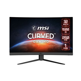 MSI G32C4X 31.5" ívelt VA LED gaming monitor fekete 250Hz